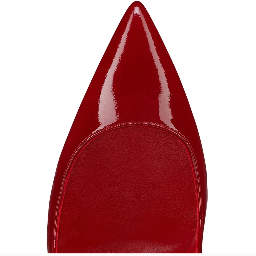 Limited Release-Christian Louboutin So Kate Vog Loubi Red Patent Leather-NIB